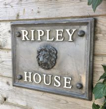 Square House Sign