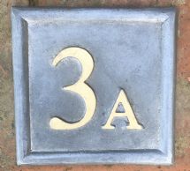 Square Number Lead Sign